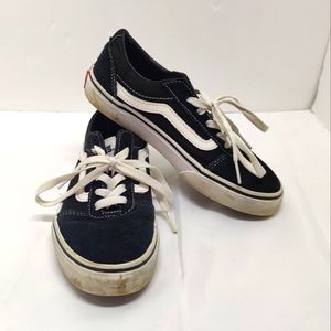 Vans Youth Old Skool | Black&White | Canvas& Suede